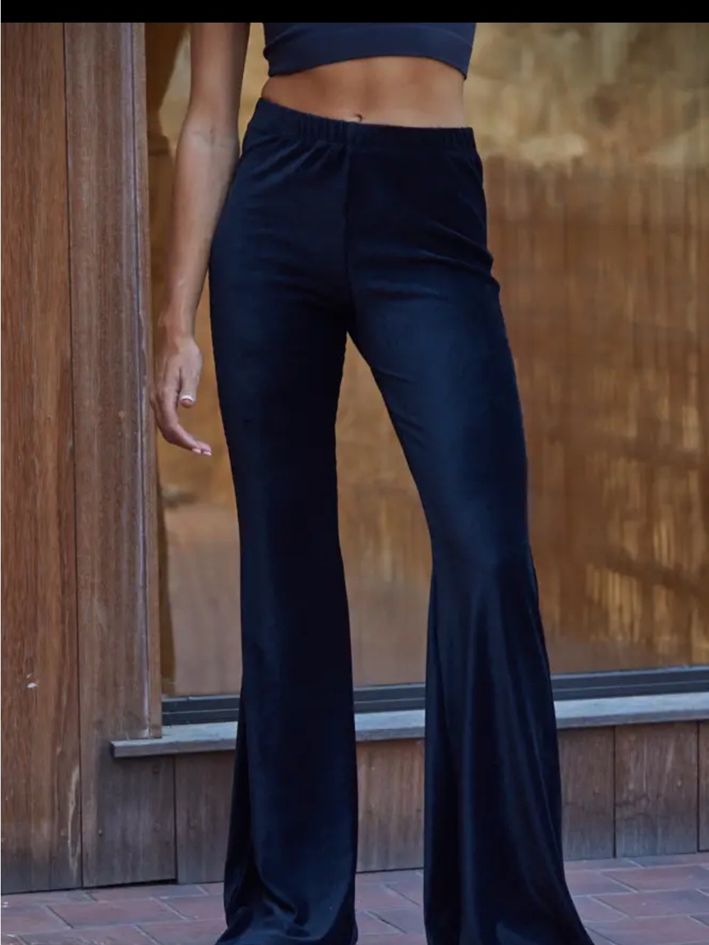 🆕🤍BLACK FLARE LEGGINGS